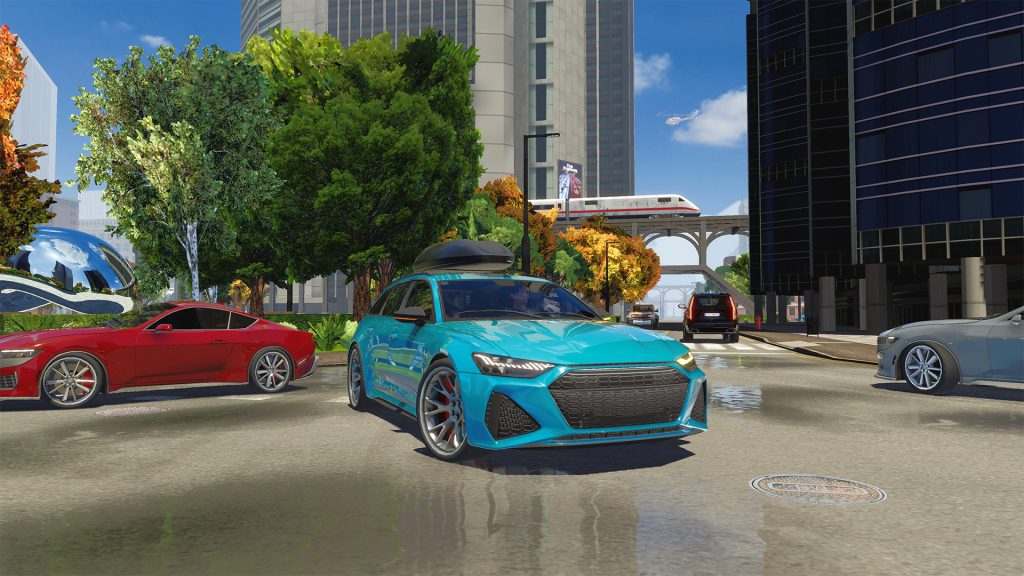 Audi RS6 Driving Game